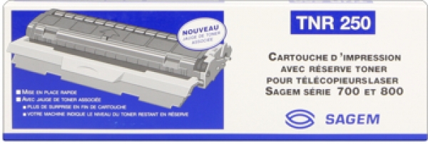 SAGEM Tonerkassette TNR-250 Fax Navigator, 700 Serie und 800 Serie